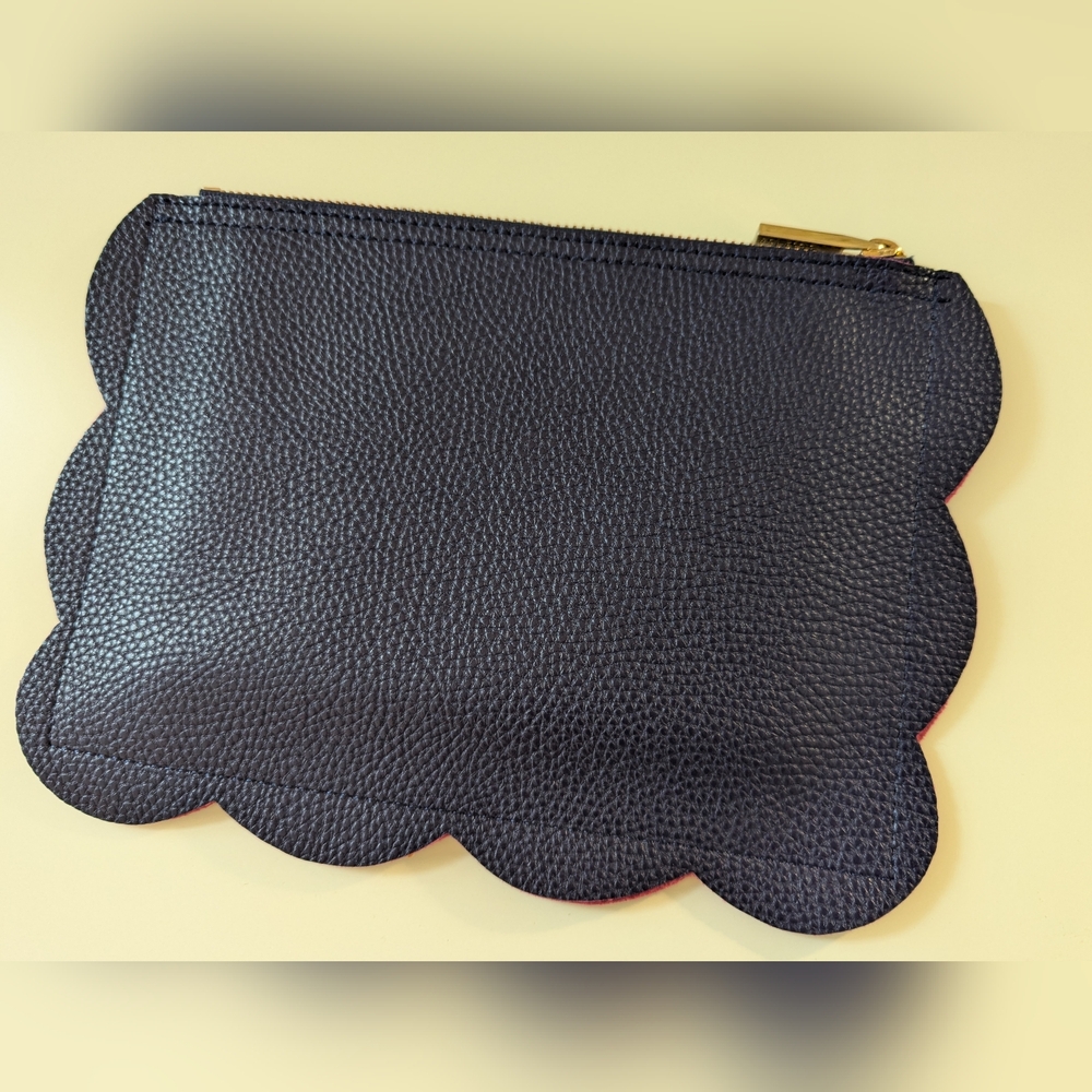 Pebbled Faux Leather Clutch - Picture 2 of 10